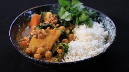 4. Curry de patates et pois chiches