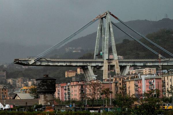 When Bridges Collapse: The Genoa Disaster