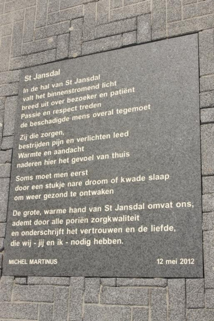 St Jansdal Heeft Nu Eigen Gedicht Harderwijk Destentornl
