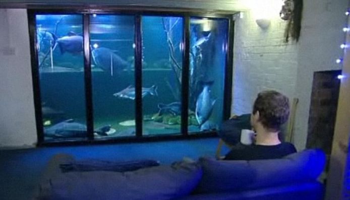 Le Plus Grand Aquarium Du Monde Dans Une Maison Insolite 7sur7 Be