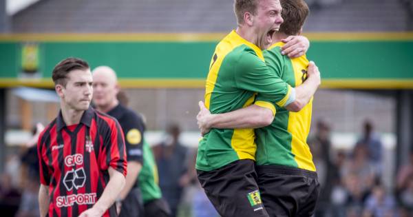 Uitslagen en doelpuntenmakers amateurvoetbal zondag