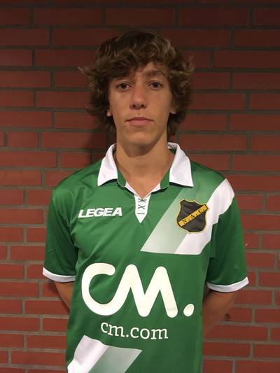 NAC strikt zoon van Excelsior-trainer Van der Gaag