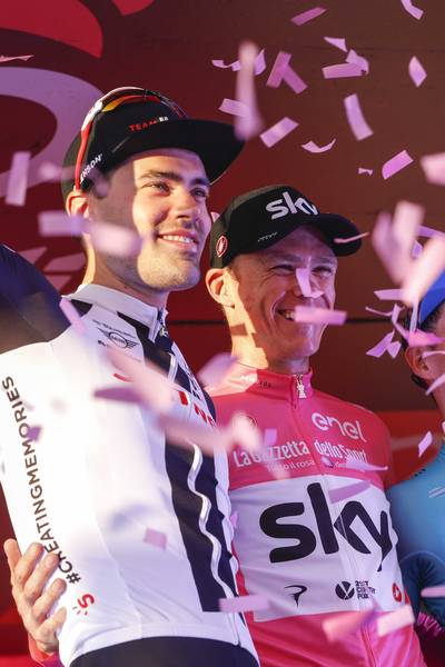 Froome en Dumoulin maken reuzensprong in WorldTour