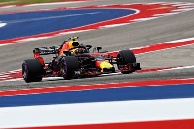 Verstappen tweede in Amerika achter Räikkönen, wereldtitel Hamilton uitgesteld