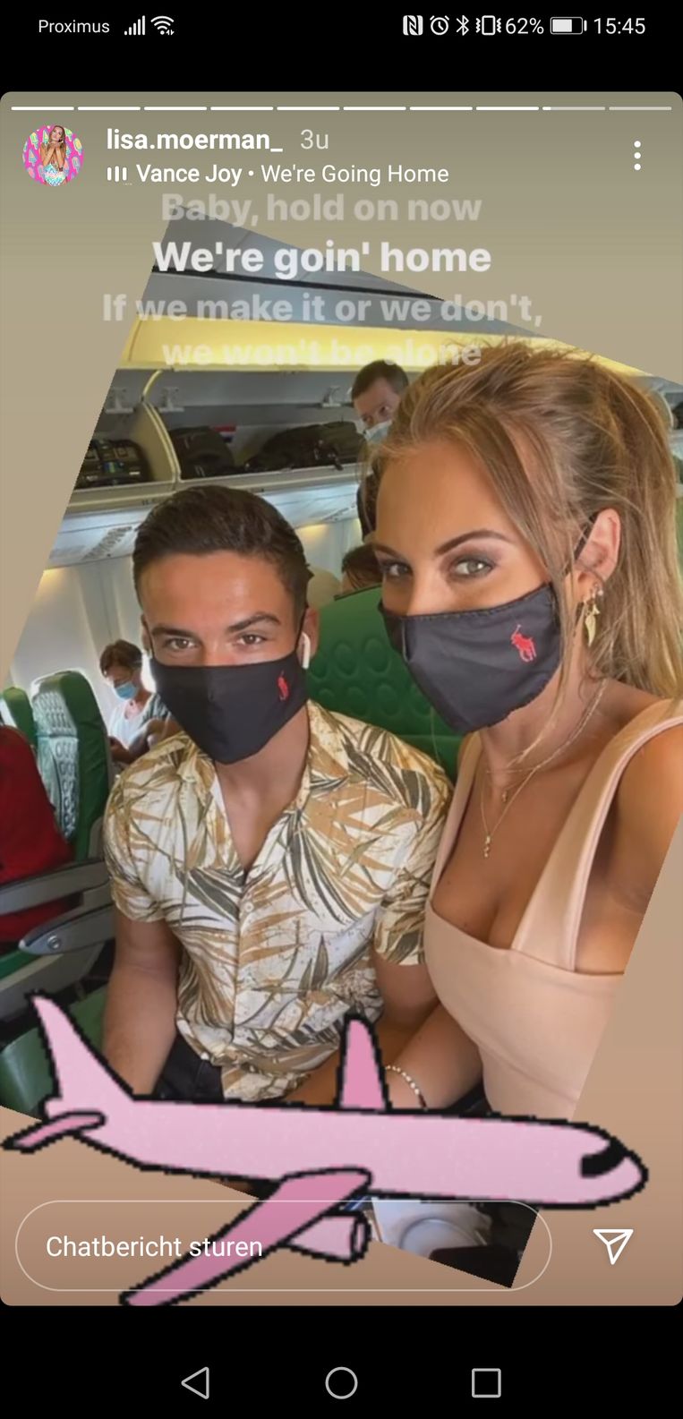 Lisa heeft tegenwoordig veel contact met Filip, die ook te zien was in 'Love Island'. 