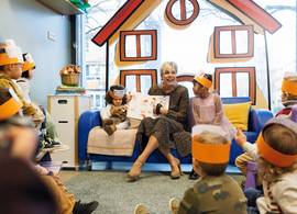 Déze BN’ers lazen vandaag kinderen voor met de Nationale Voorleesdagen