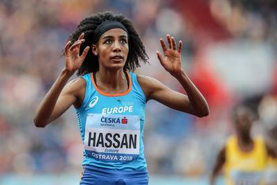 Hassan loopt Nederlands record op 1500 meter
