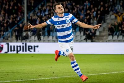 De Graafschap op voorsprong tegen Fortuna Sittard door goal Van Mieghem