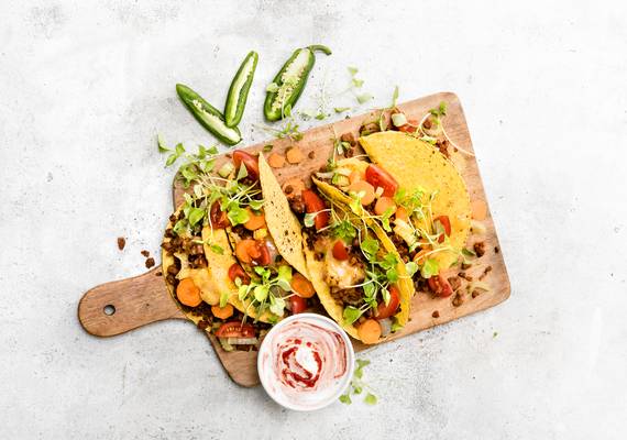 Lekker & licht weekmenu met pizza, taco’s en frappuccino