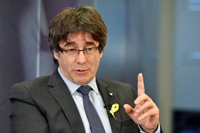 Puigdemont wil naar Catalonië om als president ingezworen te worden