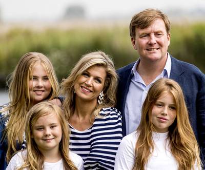 Koninklijke familie viert herfstvakantie op Argentijnse ranch