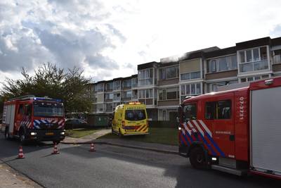 Brand in appartementencomplex in Elst