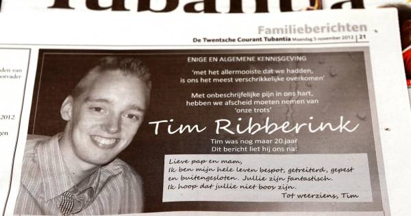 'De dood van Tim uit Tilligte heeft toch nog iets positiefs in zich gehad'