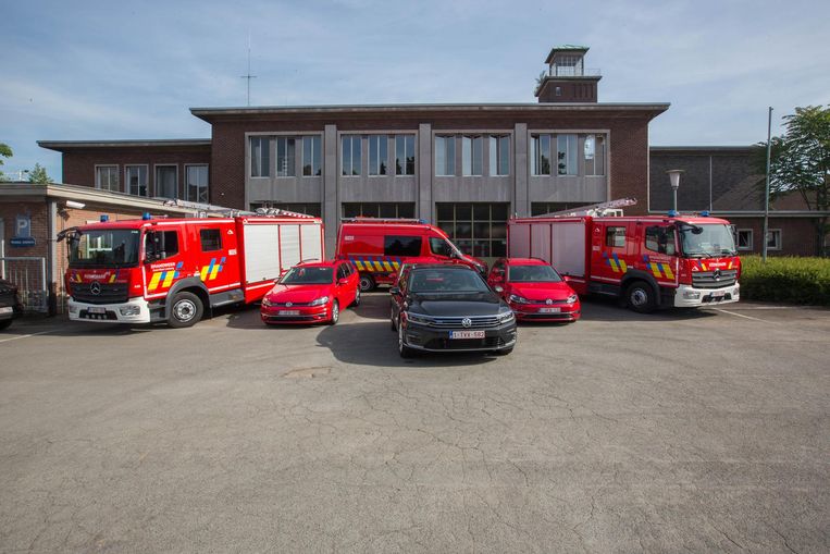 De brandweer van Hasselt heeft voortaan zeven nieuwe voertuigen ter beschikking, die rijden op aardgas.