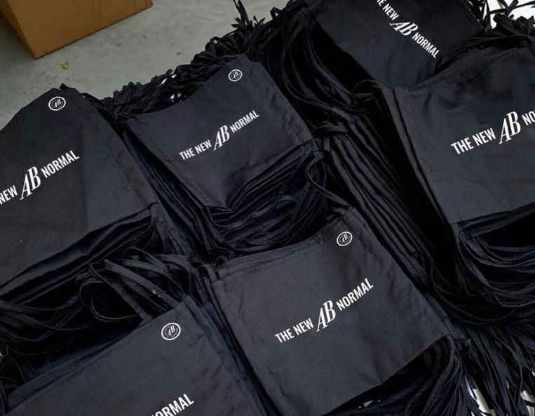 Mondmaskers van de AB