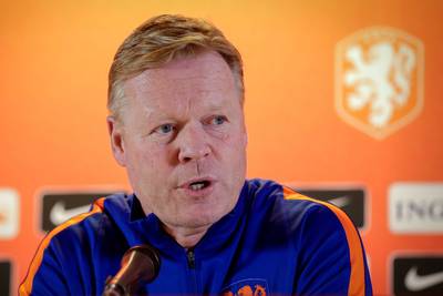 Koeman wil tegen Portugal verder experimenteren