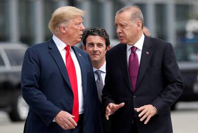 Trump voegt daad bij het woord: sancties tegen Turkije