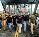 Ultrarechts marcheert door Amerikaanse stad Portland, maar gevreesd geweld blijft uit