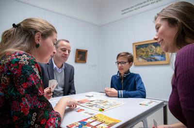 Bordspel over Kröller-Müller: ‘Een soort ganzenborden met Van Gogh’s’