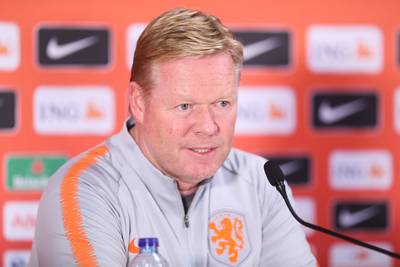 Koeman tempert optimisme: 'Oranje is er nog lang niet'