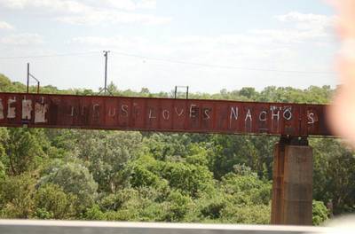 Grafitti 'Jezus loves Nachos' is nu beschermd