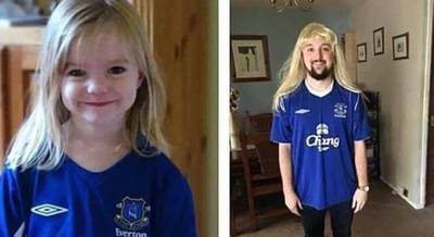 Man onder vuur na Halloween-outfit vermiste Madeleine McCann