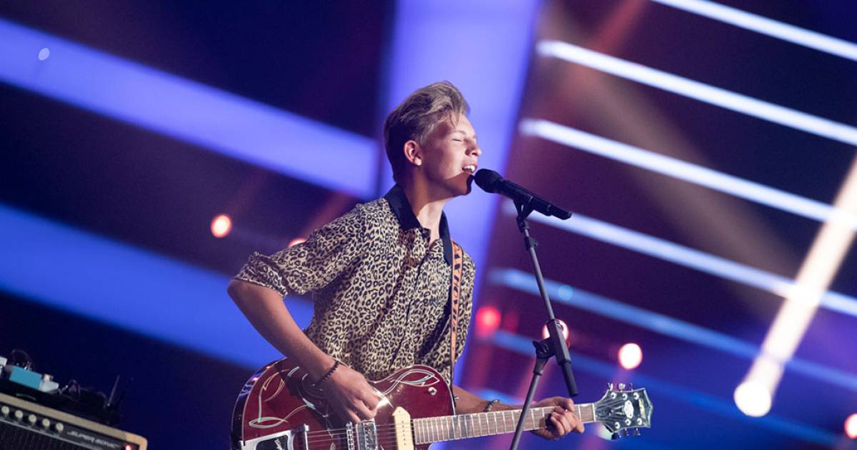 Dax Hovius maakt zich op voor finale van The Voice Kids ...