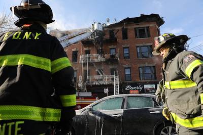 Weer grote woningbrand in New Yorkse wijk The Bronx