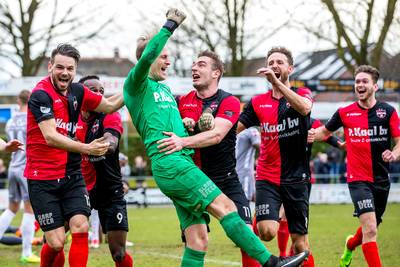 Kozakken Boys kan titel bijna vergeten na goal keeper De Treffers