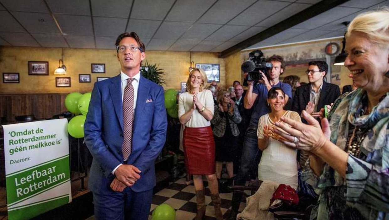 Eerdmans nieuwe lijsttrekker Leefbaar Rotterdam | Het Parool