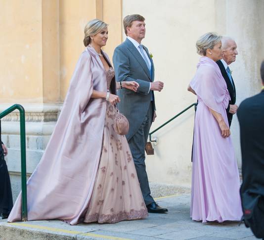 Prinsesjes Zijn Bruidsmeisjes Op Huwelijk Broer Maxima