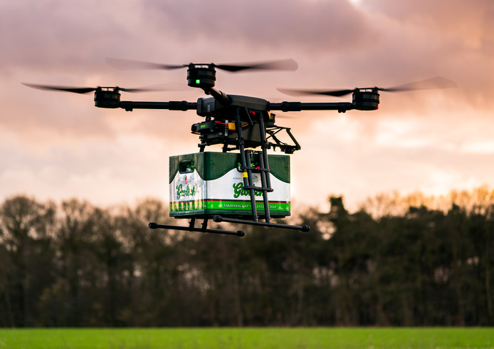 Mag drone uw kratje bier aan huis bezorgen? | Brabant ...