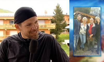 René van Kooten vanaf Alpe d'Huez: Het is mooi, pijnlijk en fijn hier te zijn