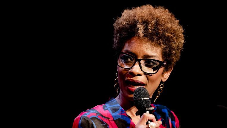 picture Bij1 Lijsttrekker sylvana simons wenst niet met annabel