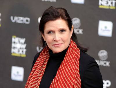 Carrie Fisher had cocaïne, xtc en heroïne in haar lichaam