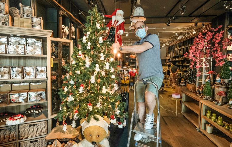 Kerstmis in de Feel Good Store: Mario is een hevige fan van het hele kerstgebeuren. “Dus het is met plezier dat ik er nu al mee begin. 