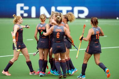 Hockeysters halen in Brussel WK-ticket op