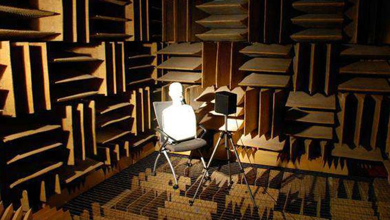 in de stilste kamer op aarde word je gek van de herrie trouw