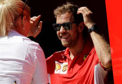 Sebastian Vettel vindt zichzelf een heel gewone man