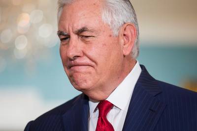 Tillerson blijft: Trump vervangt minister van Buitenlandse Zaken niet