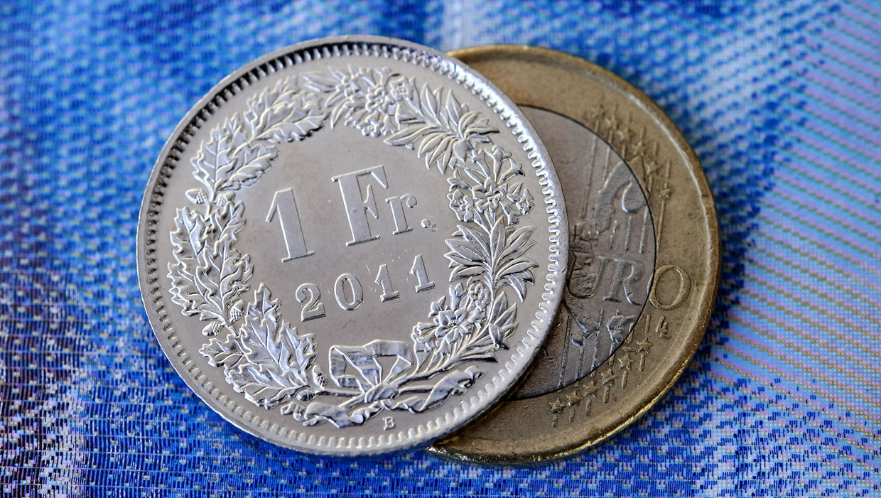 Grens Aan Stijging Zwitserse Frank Euro Schiet Omhoog Het Parool