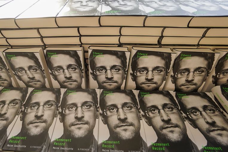 Snowden schreef een boek genaamd ‘Permanent Record’. 