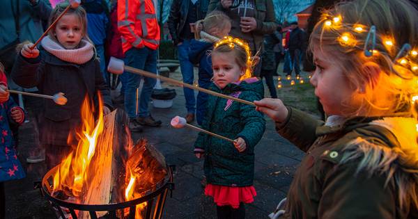 Haghorst in kerstsferen ‘bij de schemer’