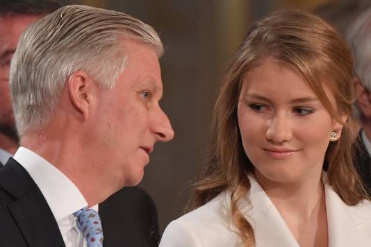 Jarige Prinses Elisabeth 18 Ontroert Met Eerste Speech Als Belgische Troonopvolgster Show Ad Nl