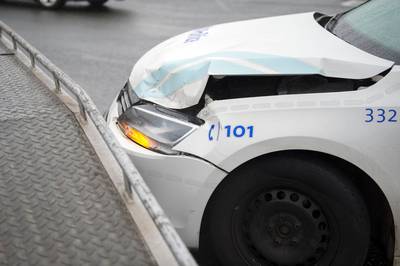 Un combi de police cause un accident en chaîne à Jemeppe-sur-Sambre