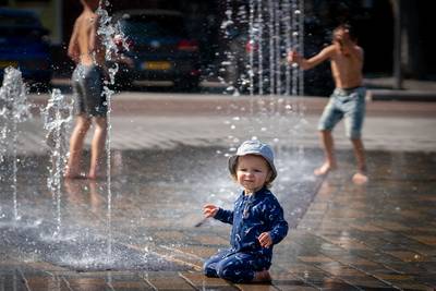 Pleinfontein in Elst bewijst zijn waarde nu ook half september