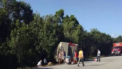 Elf doden en 23 gewonden bij busongeluk met cruisegangers in Mexico