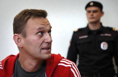 Russische autoriteiten vragen aanhouding van Navalny