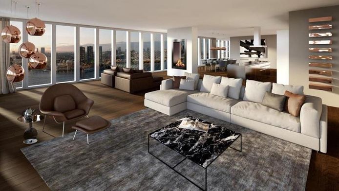 Amerikaans Stel Koopt Grootste En Duurste Penthouse Nederland Rotterdam Ad Nl
