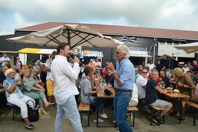 Kunst krijgt wat meer de ruimte op het Zeeuws Wijnfeest